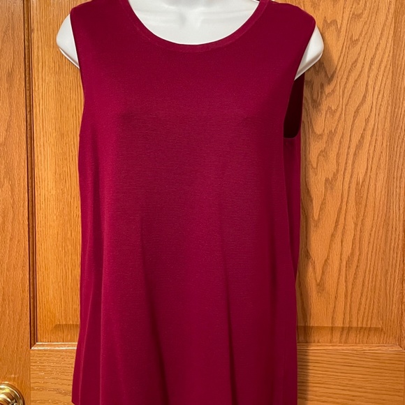 Talbots Long Open Cardigan with Matching Tank Top - Picture 6 of 8